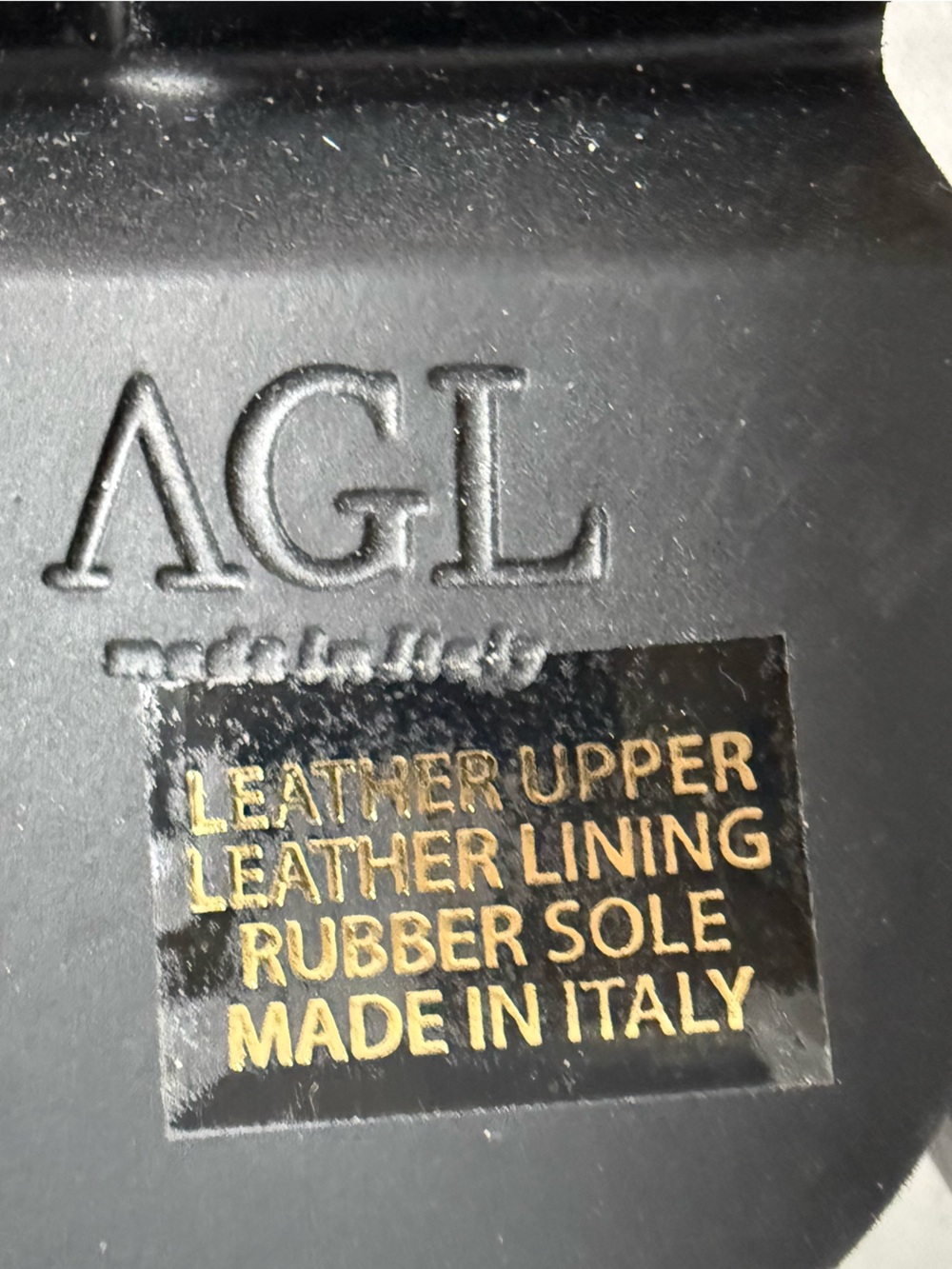 Agl Black Studded Leather Sandals Lug Soles Women’s Size 6.5 EUC - Picture 7 of 9